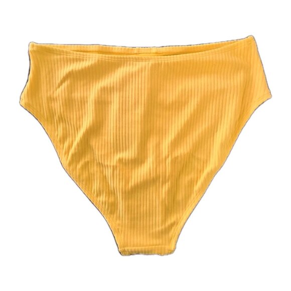 PROFILE MODERN BY GOTTEX YELLOW BIKINI BOTTOM SIZE 12 NWT - Picture 3 of 5